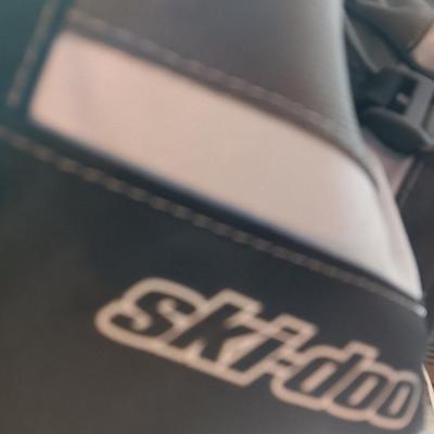 Ski-Doo pack with emergency backwoods survival shovel
