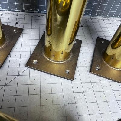 Brass Table Legs Hollywood Regency? MCM? 