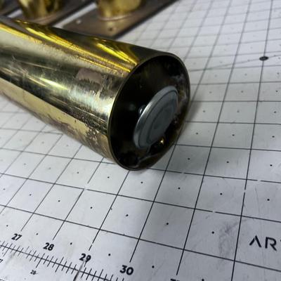 Brass Table Legs Hollywood Regency? MCM? 