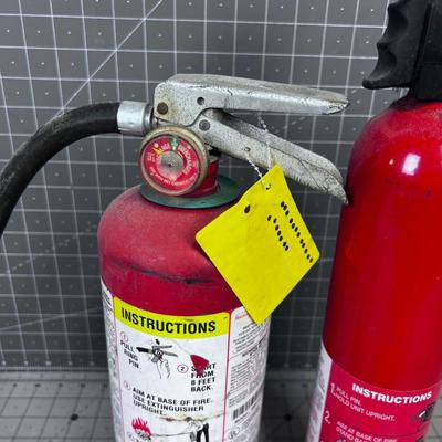 2 Fire Extinguishers