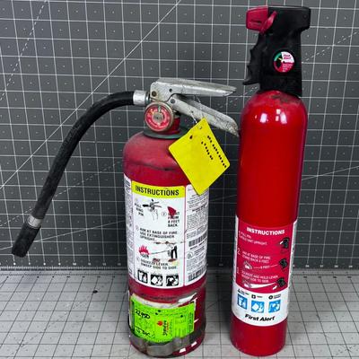 2 Fire Extinguishers