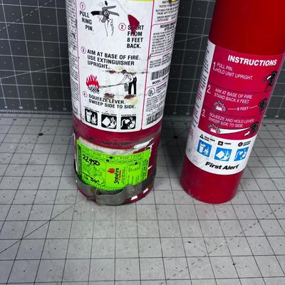 2 Fire Extinguishers