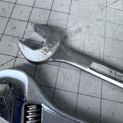 2 Wrenches, Crescent & Craftsman
