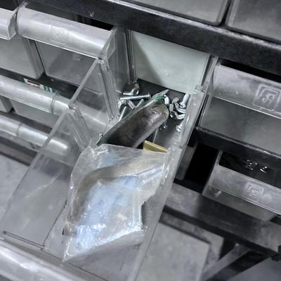 Parts Bin with Parts 