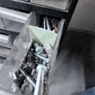 Parts Bin with Parts 