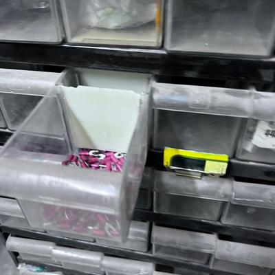 Parts Bin with Parts 