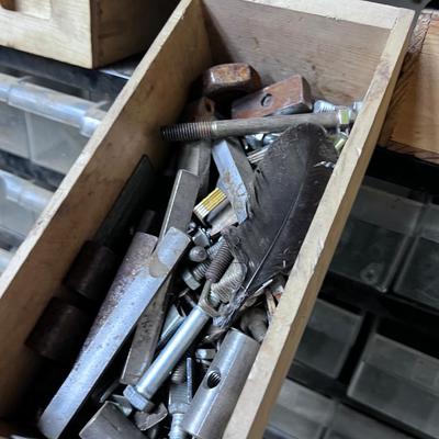 Parts Bin with Parts 