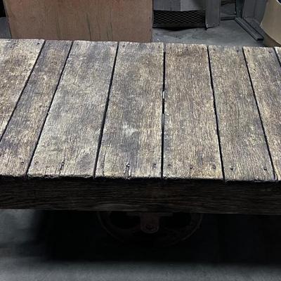 Luggage Carte Trolley with Very Heavy Wheels 