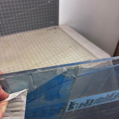 3 Pieces of Plexi Glass (2) are 3/32" and(1)  is 1/4" 