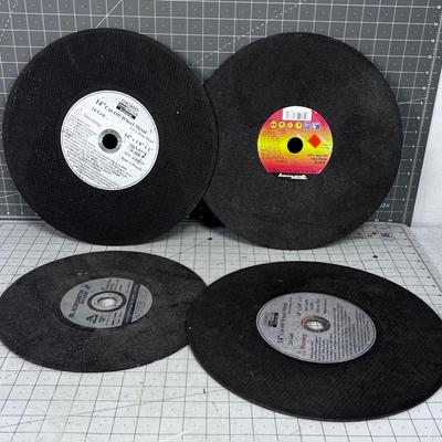 Metal Cut Off Wheels 12" and 14" 
