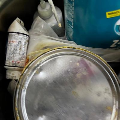 Tub Full of BONDO and Car Patching Products for BONDO