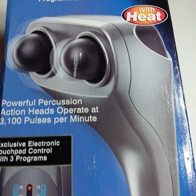 Homedics Programmable percussion massager with heat