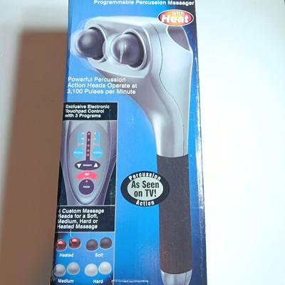 Homedics Programmable percussion massager with heat
