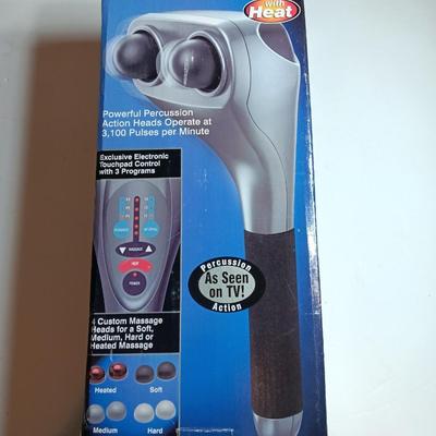 Homedics Programmable percussion massager with heat