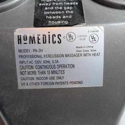 Homedics Programmable percussion massager with heat