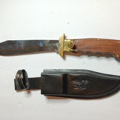 Pakistan Stainless steel folding knife with sheath