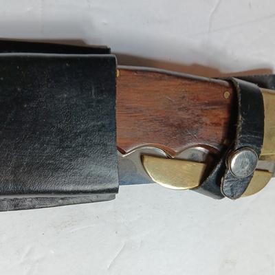 Pakistan Stainless steel folding knife with sheath