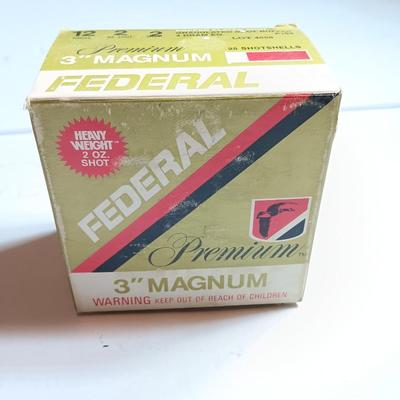 Federal premium 12 Guage 3" Magnum 25 shot shells