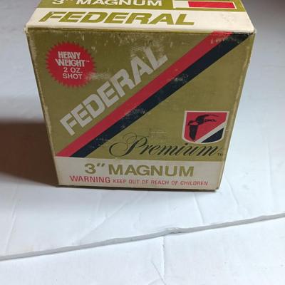 Federal premium 12 Guage 3" Magnum 25 shot shells