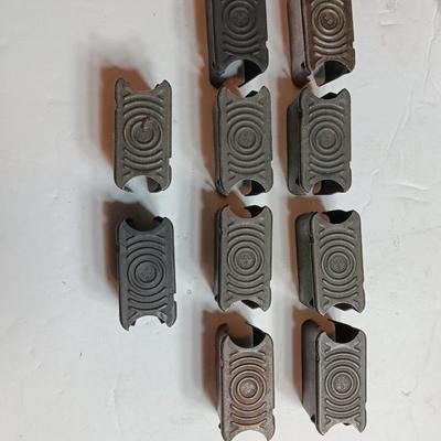 Ten pieces 10 = Original M1 Garand Enbloc Clip Marked