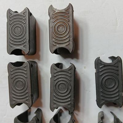 Ten pieces 10 = Original M1 Garand Enbloc Clip Marked