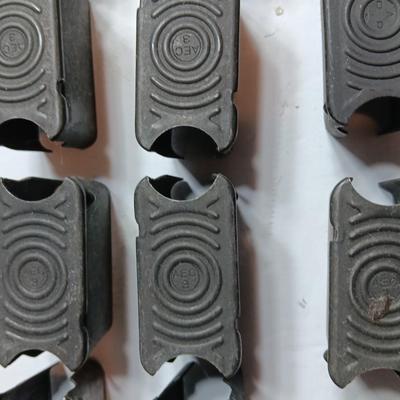 Ten pieces 10 = Original M1 Garand Enbloc Clip Marked