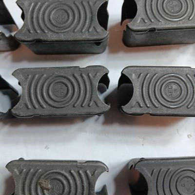 Ten pieces 10 = Original M1 Garand Enbloc Clip Marked
