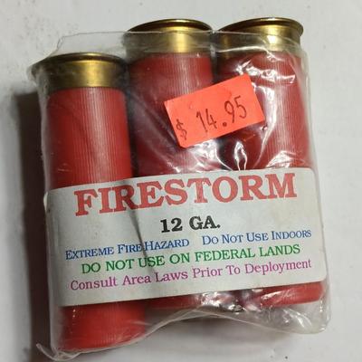 12 gauge Flechette rounds with Firestorm ammunition and more