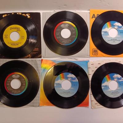Vinyl albums - 45 records -ALL Don Williams - 45's