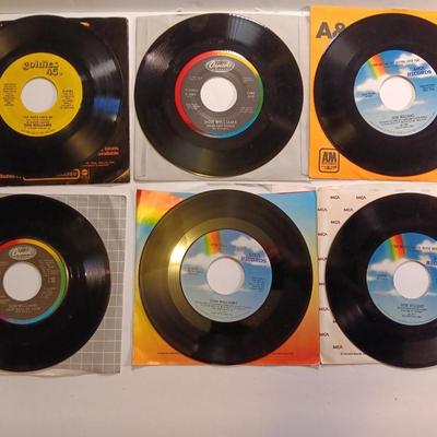 Vinyl albums - 45 records -ALL Don Williams - 45's