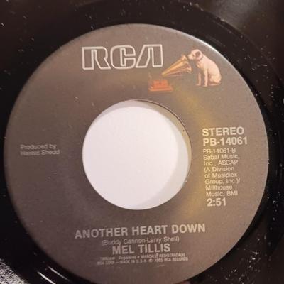 Vinyl albums - 45 records -Randy Travis - Statler Brothers - Mel Tillis and more 45's