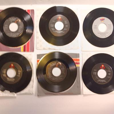 Vinyl albums 45 records - Eddy Raven - Judy Rodman - Billy Joe Royal 45's