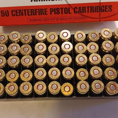 PMC Ammunition 50 centerfire pistol cartridges .45 Auto 230 Gr. FM