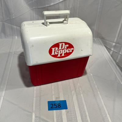 Vintage Dr. Pepper Cooler Lunch box