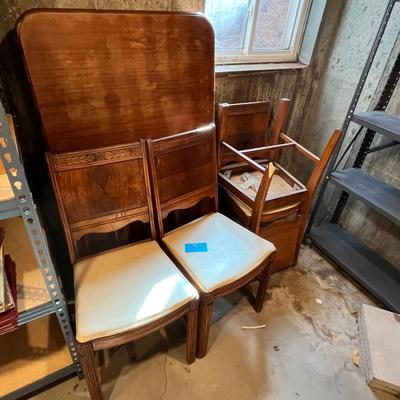 Depression Era Art Deco Dining room set