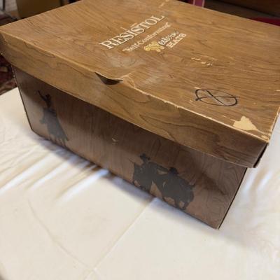 U1220 Vintage Resistor Self Conforming Western Hat with Box