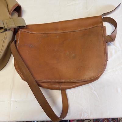 U1221 BILLINGHAM England Camera Bag with Garbach Leather Messenger Bag