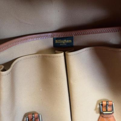 U1221 BILLINGHAM England Camera Bag with Garbach Leather Messenger Bag