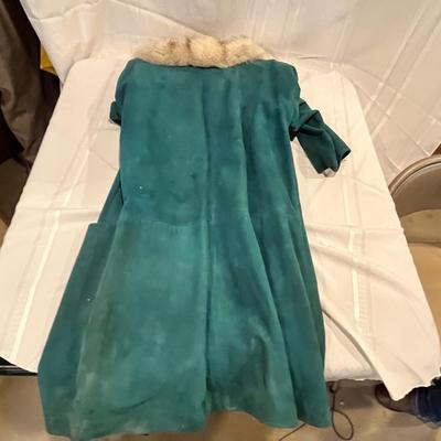 Blue/Green Penny Lane Coat