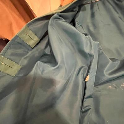 Blue/Green Penny Lane Coat
