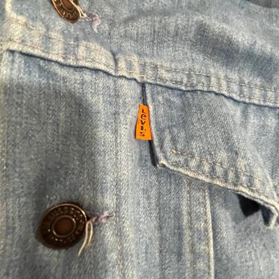 Vintage 70s Levi's Shirt Orange label