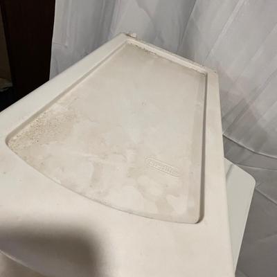 Plastic storage drawers