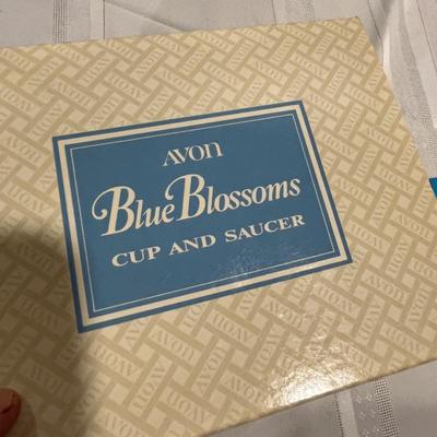 2 Avon Bone China cups & saucers