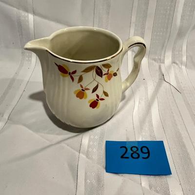 Hall Jewel Tea Autumn Leaf Pitcher