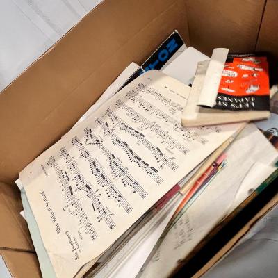 Large lot of music