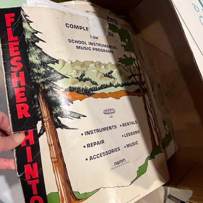 Large lot of music
