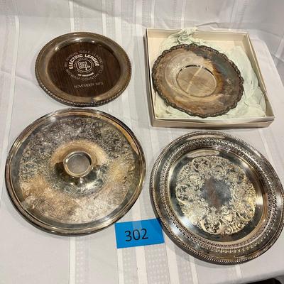Silver Plate trays