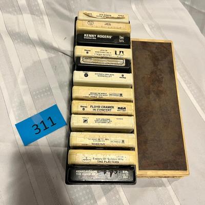 Case of 8 tracks