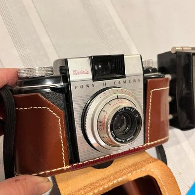 Vintage camera & slide viewer