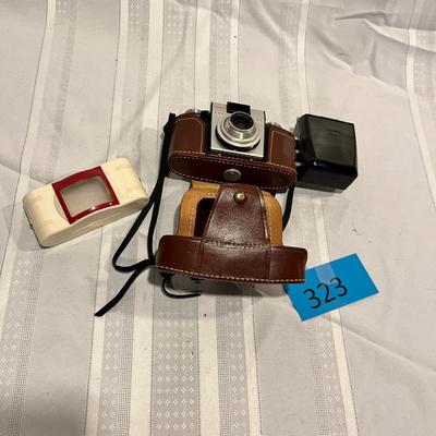Vintage camera & slide viewer